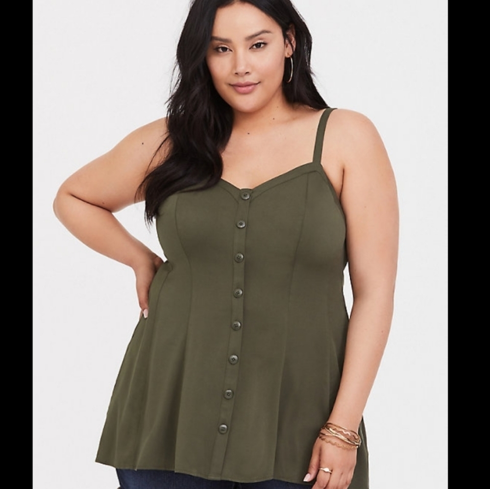 Torrid Sleeveless Blouse